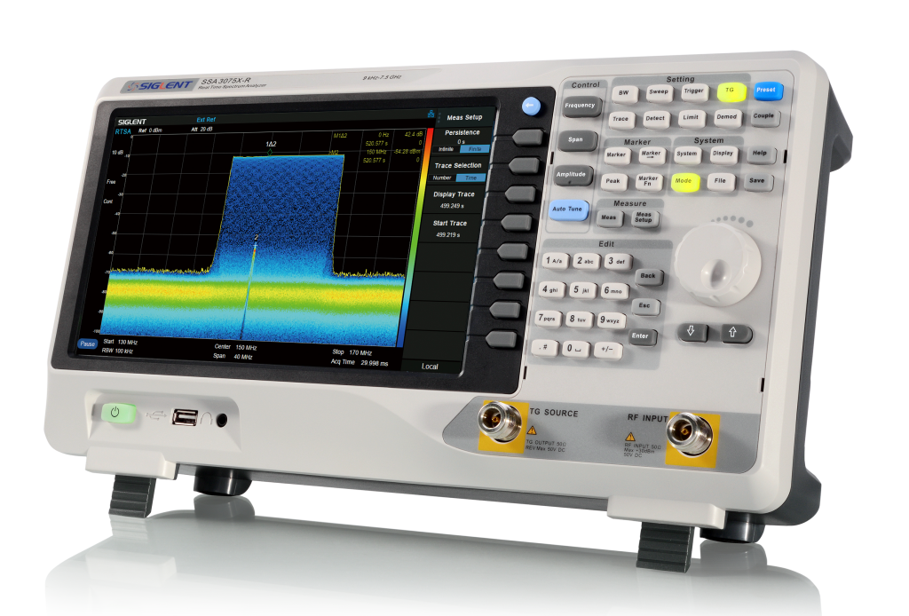 ECONOMICAL SSA3075X R 7.5GHZ REAL TIME SPECTRUM ANALYZER