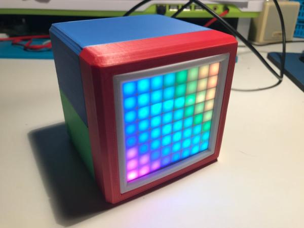 RGB Box Clock