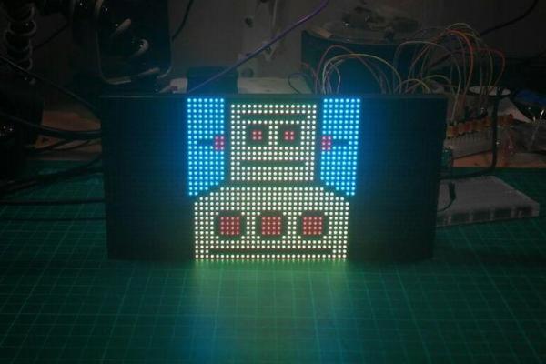 RGB LED Matrix With an ESP8266