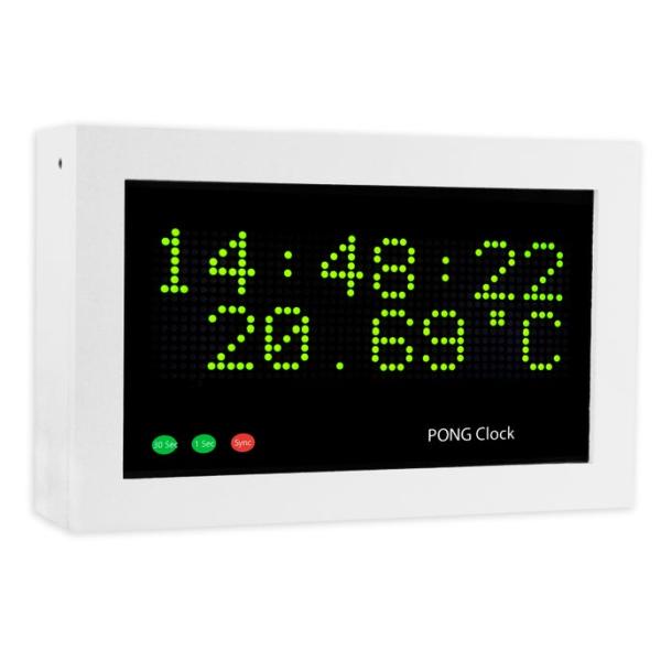 Arduino Pong Clock With Temperature and Timer
