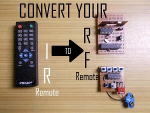 Convert Your IR Remote to RF Remote - duino