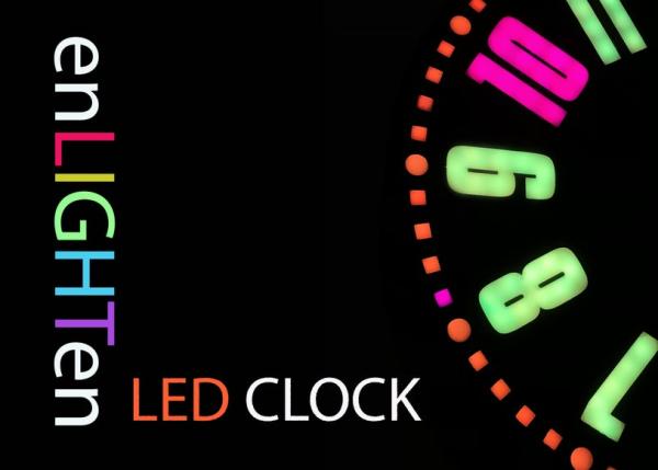 Web Connected SMART LED Animation Clock With Web based Control Panel Time Server Synchronized