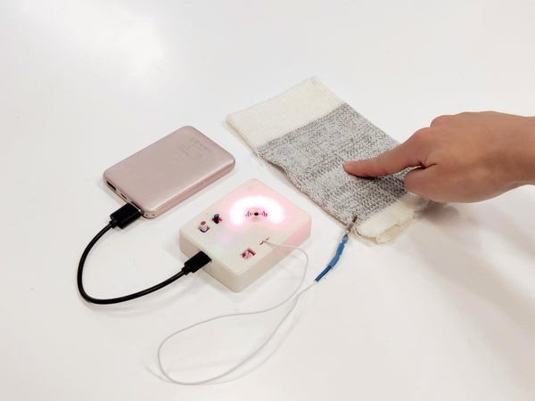 Resistive Capacitive Sensing Tester For E textiles Soft Sensors and More