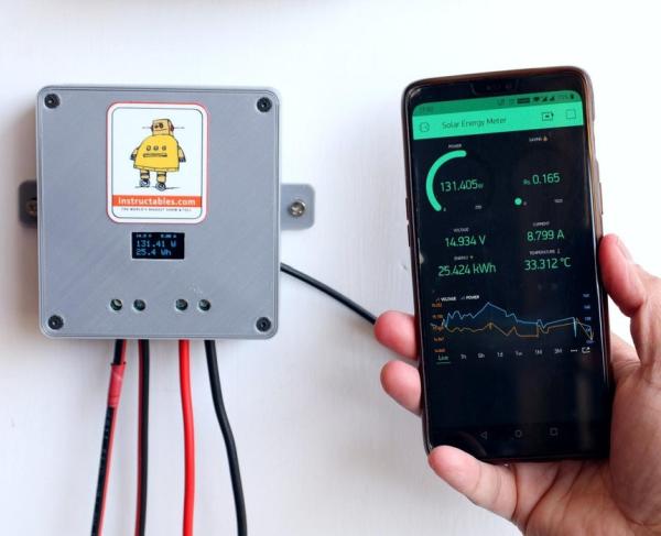 DIY Solar Panel Monitoring System V1.0