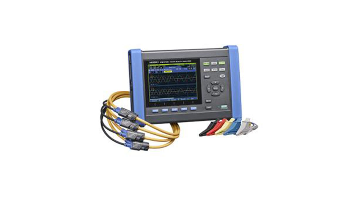 HIOKI PQ3198 POWER QUALITY ANALYZER FOR EASY INVESTIGATIONS OF POWER CHARACTERISTICS AND PROBLEMS