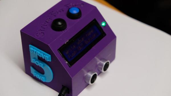 Strive-for-Five-Arduino-5-Minute-Classroom-Exit-Timer