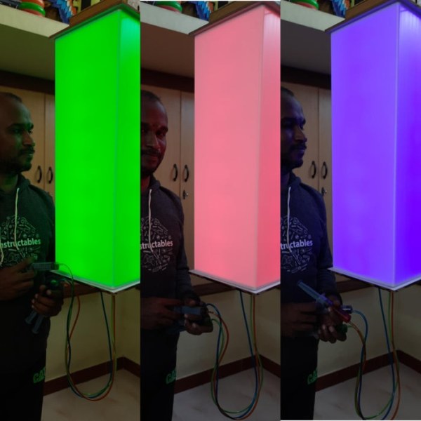 Color Injection Lamp Jumbo Size