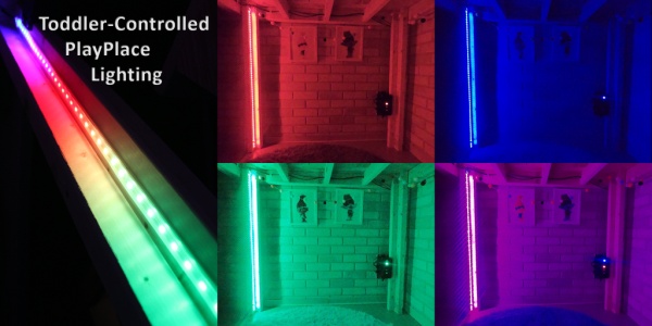 PlayPlace Lighting Using NeoPixels