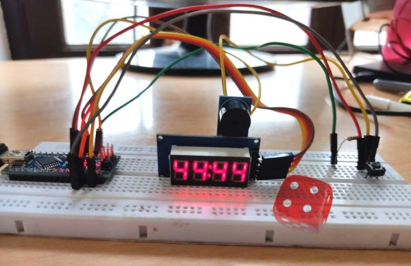 Electronic Dice With Arduino Nano