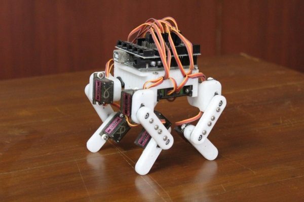 Arduino Powered Micro Quadruped