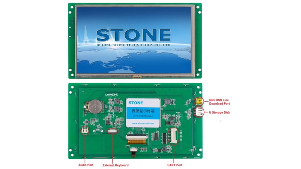 STONE STVI050WT 01 Display module introduction
