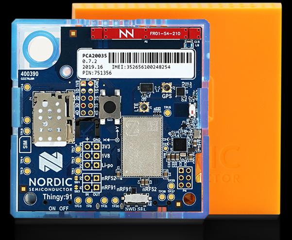 NORDIC THINGY:91 CELLULAR IOT PROTOTYPING KIT