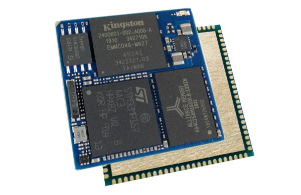 SOM PROVIDES ARM CORTEX-A7 PERFORMANCE IN QFN-STYLE PACKAGE