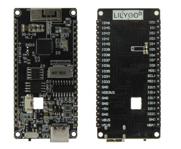 TTGO ESP32-S2 WIFI IOT BOARD OFFERS AN OPTIONAL MICROSD CARD WITH A BATTERY SUPPORT