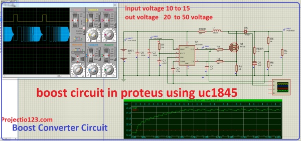Boost-Converter-Circuit-in-Proteus-Using-uc1845