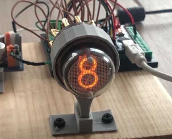 Controlling Nixie Tube With Arduino Using K155ID1 Microchip