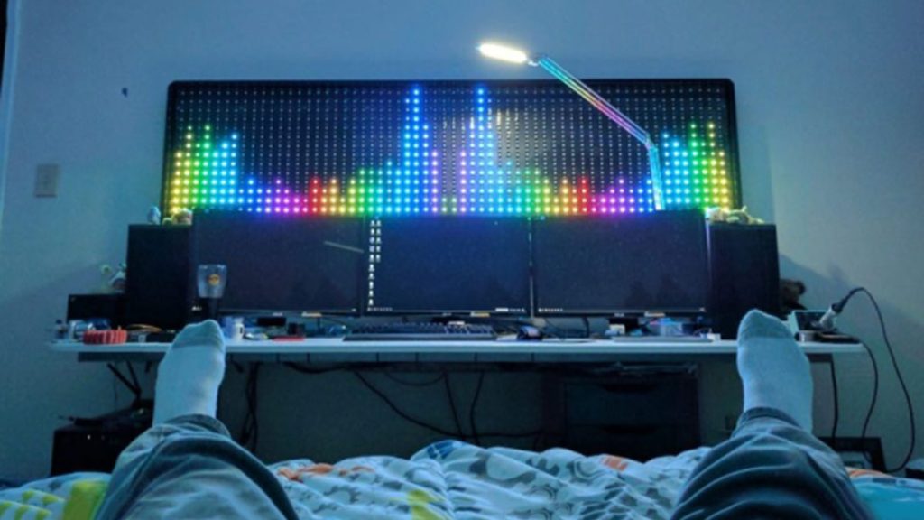LED MUSIC VISUALIZER BESPECKLES YOUR BEDROOM