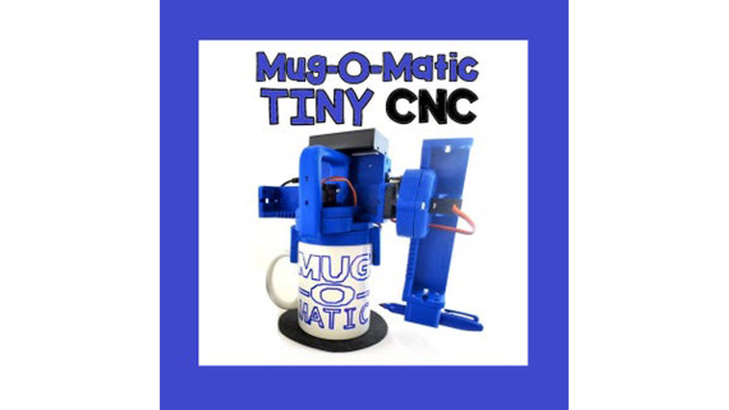 Mug O Matic a Modular Tiny CNC Drawing Robot