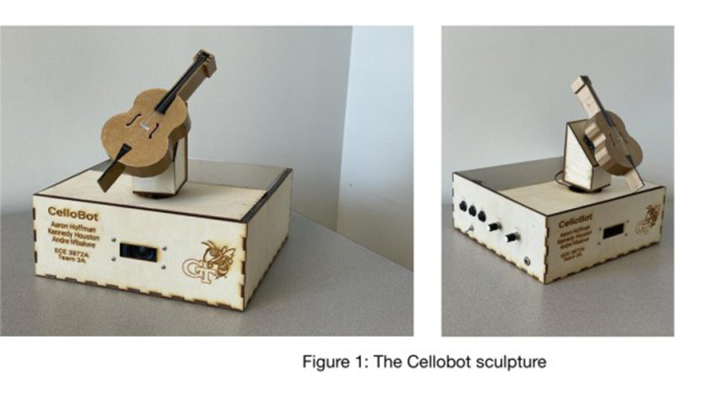 The CelloBot Robot Design Controlled by an Arduino Uno