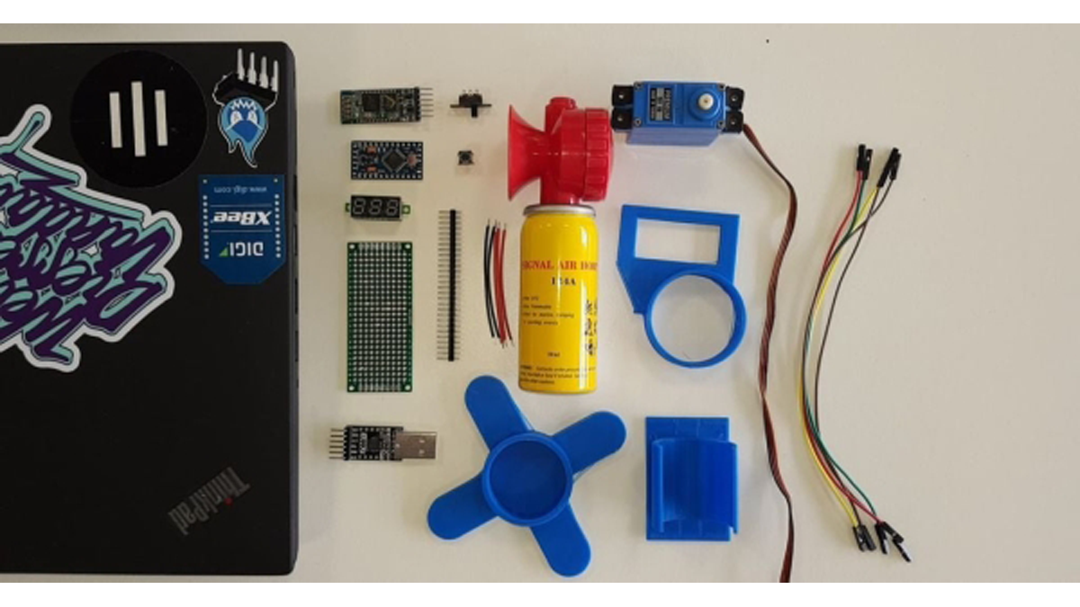 Bluetooth Air Horn ArduinoPowered Sound Effects on the Go