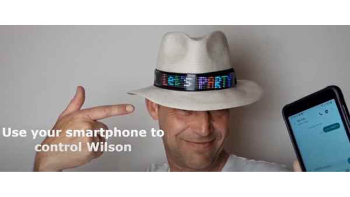 FORGET SMART WATCH BUILD A SMART HAT