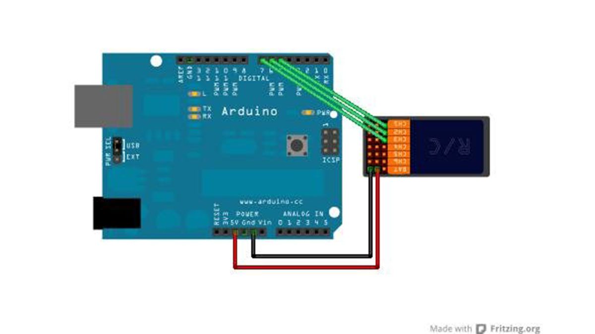 RC remotes and Arduino