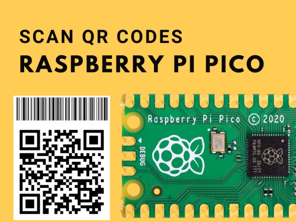 Scan QR Codes with Raspberry Pi Pico