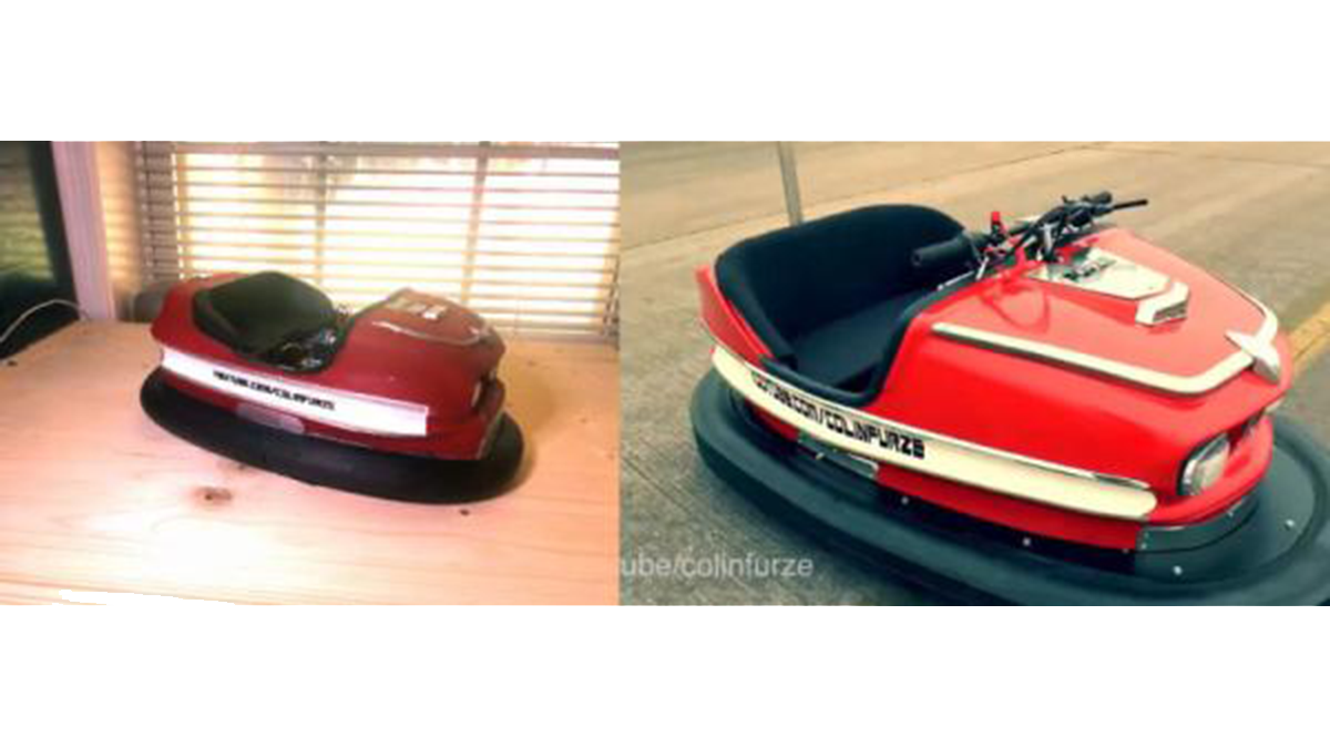 WORLDS SMALLEST VERSION OF WORLDS FASTEST BUMPER CAR