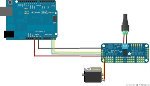 Arduino-Sketch-Adafruit-PWM