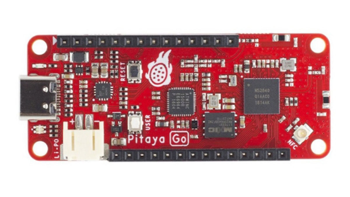 MAKERDIARY RELEASES PITAYA GO IOT DEVELOPMENT BOARD BASED ON NORDICS NRF52840 SOC