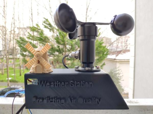 WEATHER STATION PREDICTS AIR QUALITY