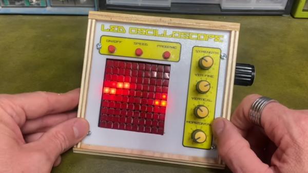 CUTE-OSCILLOSCOPE-USES-LEDS-FOR-DISPLAY