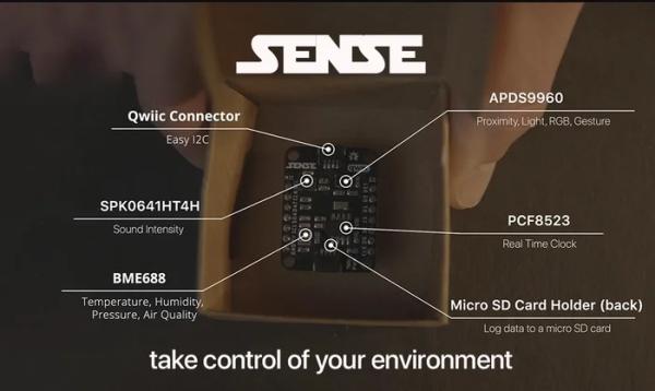 SENSE multipurpose sensor development board 29