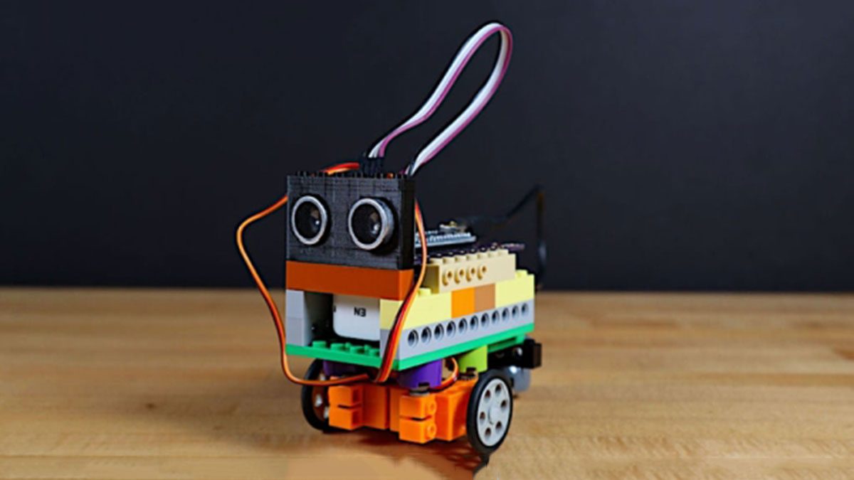 MAYBE ONE OF THE MOST ADORABLE OBSTACLE AVOIDING ROBOTS YOU’VE SEEN