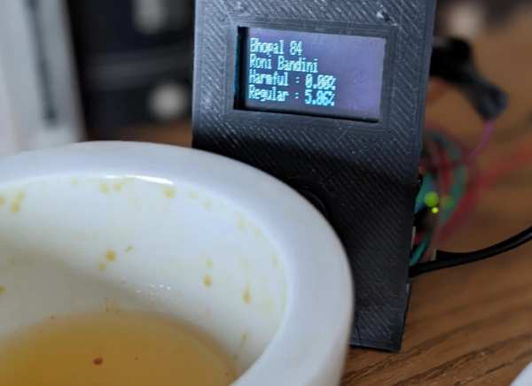 Arduino monitor detects harmful gases