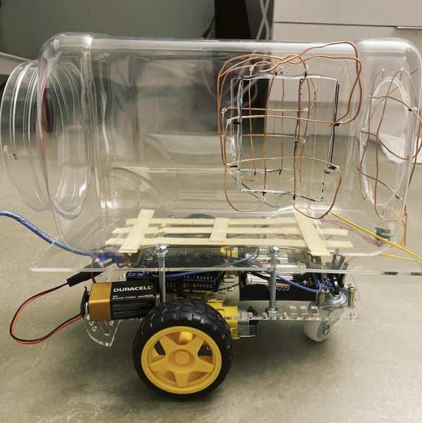 Build a Car With Touch Sensitive Steering for Your Rat