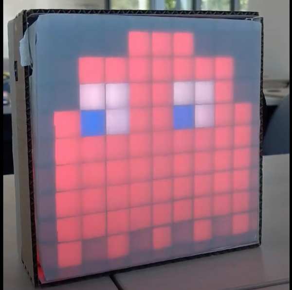 Pacman-Ghost-LED-Matrix