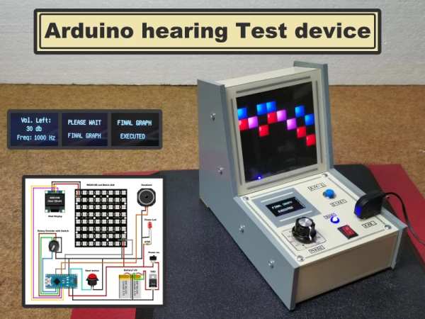 DIY ARDUINO HEARING TEST DEVICE
