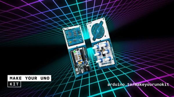 Arduino Make Your UNO Kit lets you build your own microcontroller from scratch