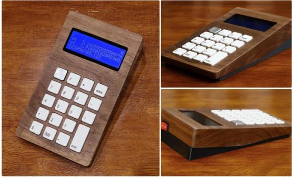 Arduino wooden RPN calculator