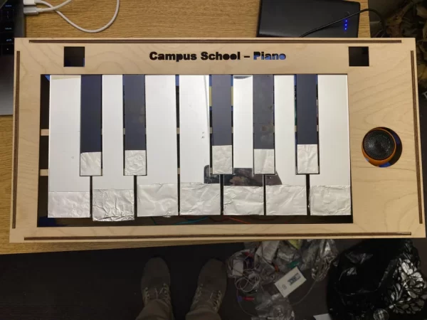 Piano for Campus School Project With Arduino Nano RP2040 + MPR121