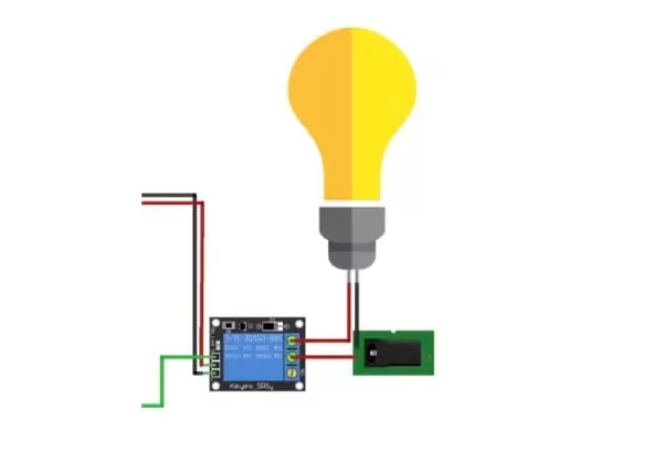 AC load relay wiring