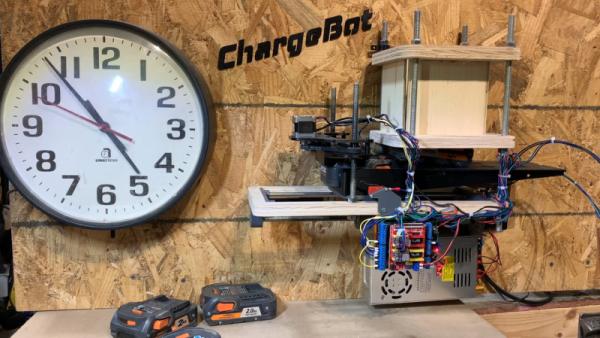 BATTERY BOT MAKES SURE CORDLESS TOOL PACKS ARE ALWAYS TOPPED UP