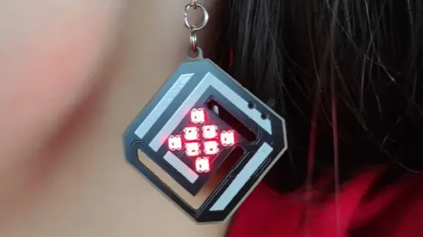 ELECTRONIC EARRINGS ARE PCB ART YOU CAN WEAR