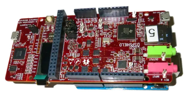 DSP Shield and Arduino
