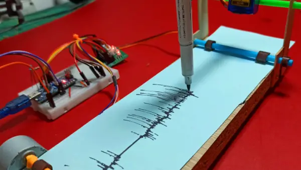 SHAKE, RATTLE, ROLL, WITH YOUR OWN SEISMOGRAPH