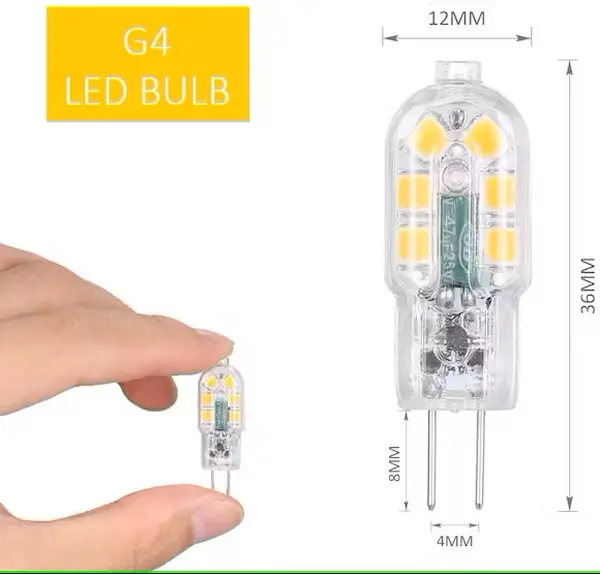 G4 led bulb chandelier 