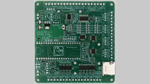 GRBLHAL CNC CONTROLLER BASED ON RP2040 PICO