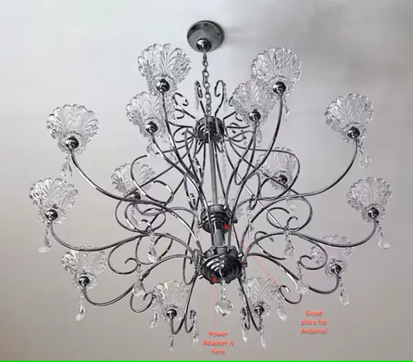 place_for_arduino chandelier 