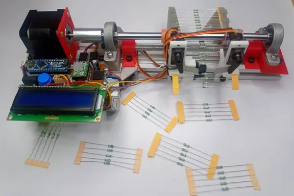 DIY Resistor Cutting Machine